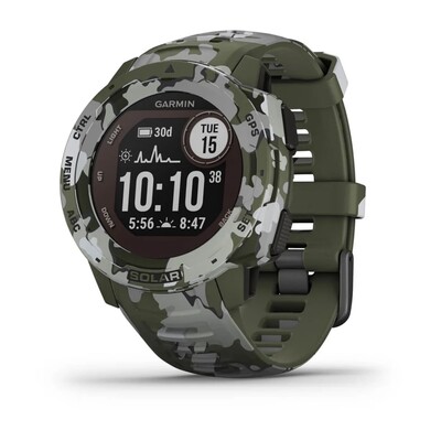 Часы Garmin Instinct Solar Camo Edition Lichen 010-02293-06