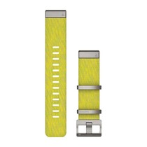 Ремешок Garmin QuickFit 22 mm Nylon Yellow Green 010-12738-23