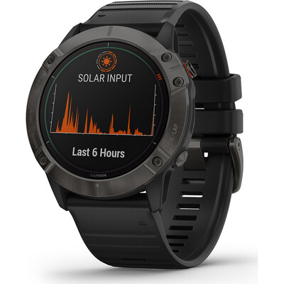 Часы Garmin Fenix 6X Pro Solar Black 010-02157-21