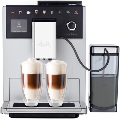 Кофемашина Melitta Caffeo F 630-201 LatteSelect Silver