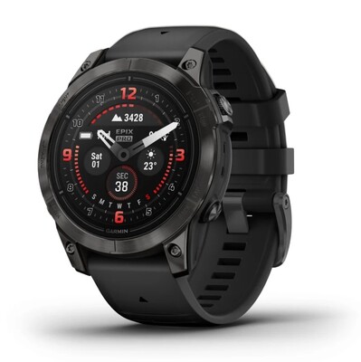 Часы Garmin epix Pro (Gen 2) Sapphire Edition 47 mm Carbon Grey 010-02803-11