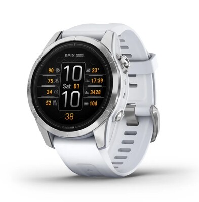 Часы Garmin epix Pro (Gen 2) Standard Edition 42 mm Silver 010-02802-01