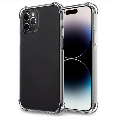 Накладка EG для Apple iPhone 14 Pro с усиленными бортами прозрачная