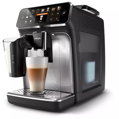 Кофемашина Philips EP5446/70 LatteGo Series 5400 Black Silver