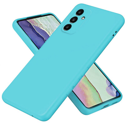 Накладка Soft Case для Samsung Galaxy A15 бирюзовая