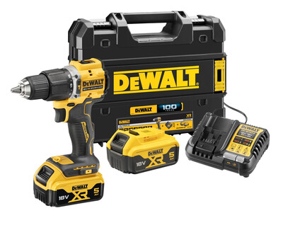 Аккумуляторная дрель-шуруповерт DeWalt DCD100YP2T