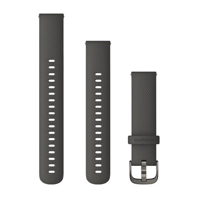 Ремешок Garmin Quick Release 18 mm Silicone Graphite 010-12932-0E