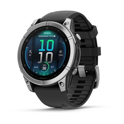 Часы Garmin Fenix E 47mm Amoled Silver 010-03025-00