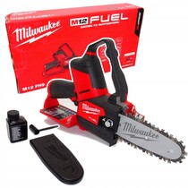 Аккумуляторная цепная пила Milwaukee M12 FHS-0 fuel 4933472211 без аккумулятора