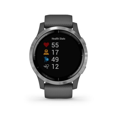 Часы Garmin Vivoactive 4 Wi-Fi NFC Silver 010-02174-04 фото 4