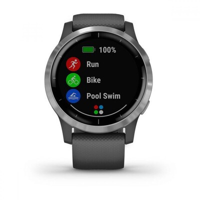 Часы Garmin Vivoactive 4 Gray 010-02174-03