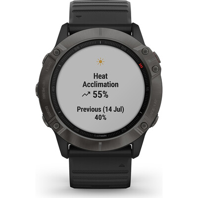 Часы Garmin Fenix 6X Sapphire Grey Black 010-02157-11 фото 5