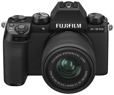 Фотоаппарат Fujifilm X-S10 Kit 15-45mm f/3.5-5.6 OIS PZ Black