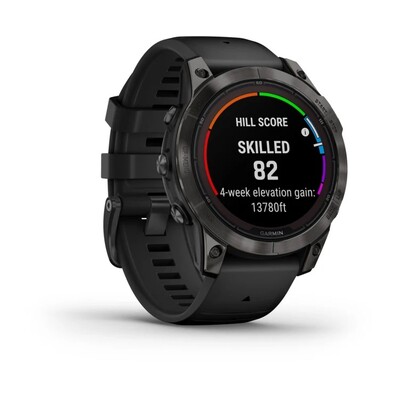 Часы Garmin Fenix 7 Pro Sapphire Solar Carbon Grey 010-02777-11 фото 3