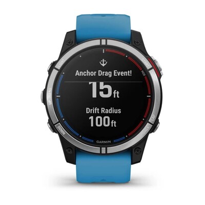 Часы Garmin Quatix 7 Black Blue 010-02540-61 фото 6