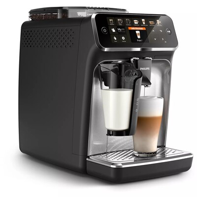 Кофемашина Philips EP5446/70 LatteGo Series 5400 Black Silver