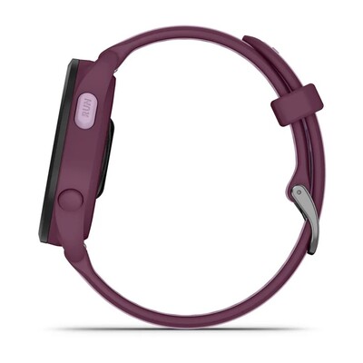 Часы Garmin Forerunner 165 Music Berry Lilac 010-02863-33 фото 5