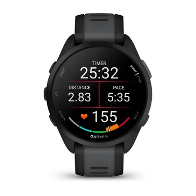 Часы Garmin Forerunner 165 Music Black Slate 010-02863-30 фото 2