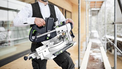 Аккумуляторная торцовочная пила Festool KSC 60 EB-Basic 576847 без аккумулятора фото 9