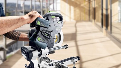 Аккумуляторная торцовочная пила Festool KSC 60 EB-Basic 576847 без аккумулятора фото 11