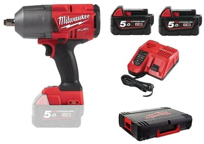 Аккумуляторный гайковерт Milwaukee M18 Fhiwf12-502X 4933459696 фото 2