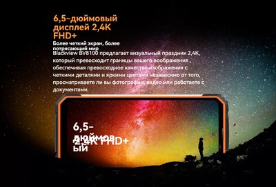 Смартфон Blackview BV8100 8/256Gb Black фото 12