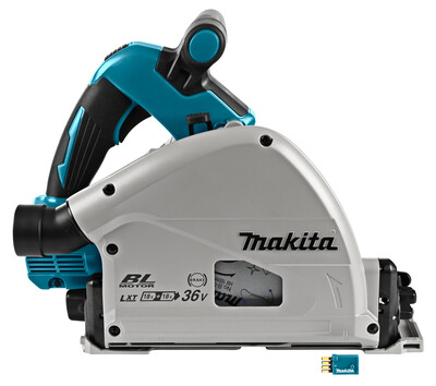 Аккумуляторная дисковая пила Makita LXT DSP601ZU без аккумулятора фото 2