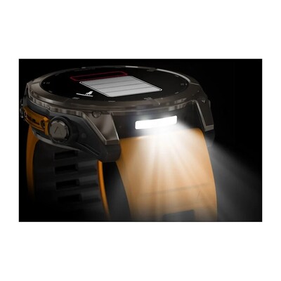 Часы Garmin Fenix 8 51mm Amoled Sapphire Titanium Spark Orange 010-02905-11 фото 13