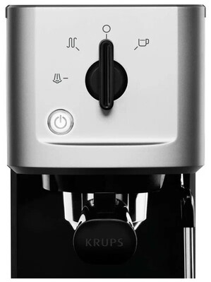 Кофемашина Krups Calvi Meca XP 3440 Black Silver фото 6