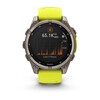 Часы Garmin Fenix 8 47mm Solar Sapphire Titanium Yellow 010-02906-21 фото 2