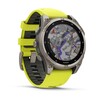 Часы Garmin Fenix 8 47mm Solar Sapphire Titanium Yellow 010-02906-21 фото 3